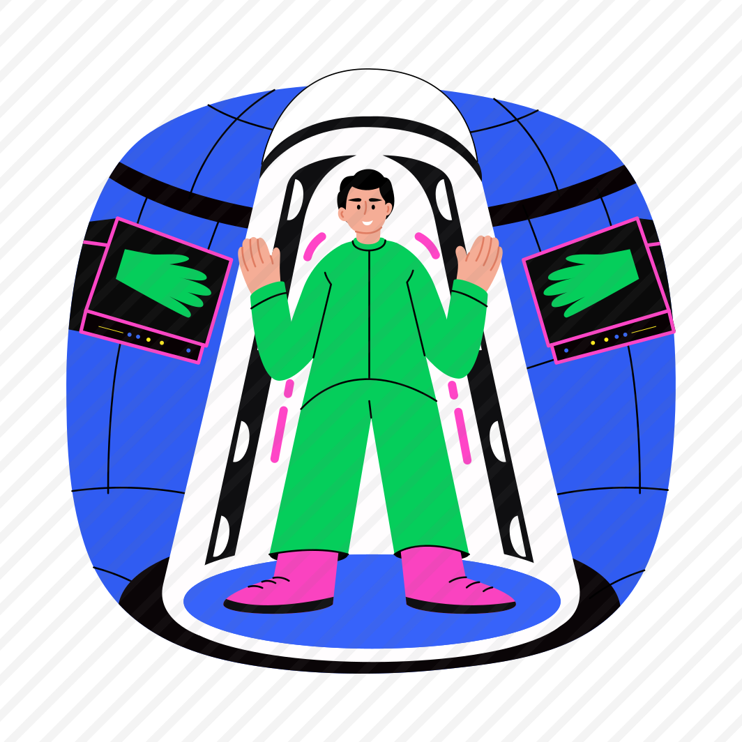 Virtual Portal, Gateway, Futuristic, Teleportation, Metaverse preview