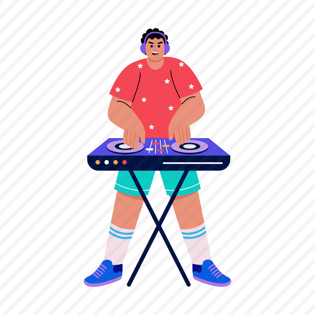 Dj, Music, Entertainer, Performer, Mixing Music preview