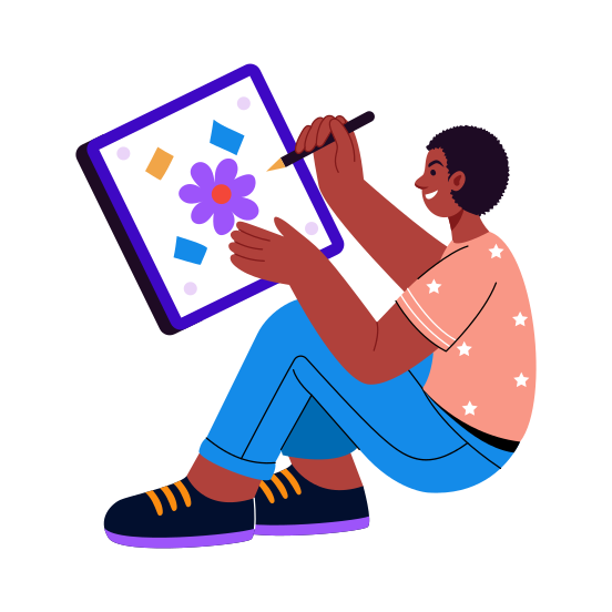 Drawing Tablet, Sketching, Creativity, Device, Artistic illustration