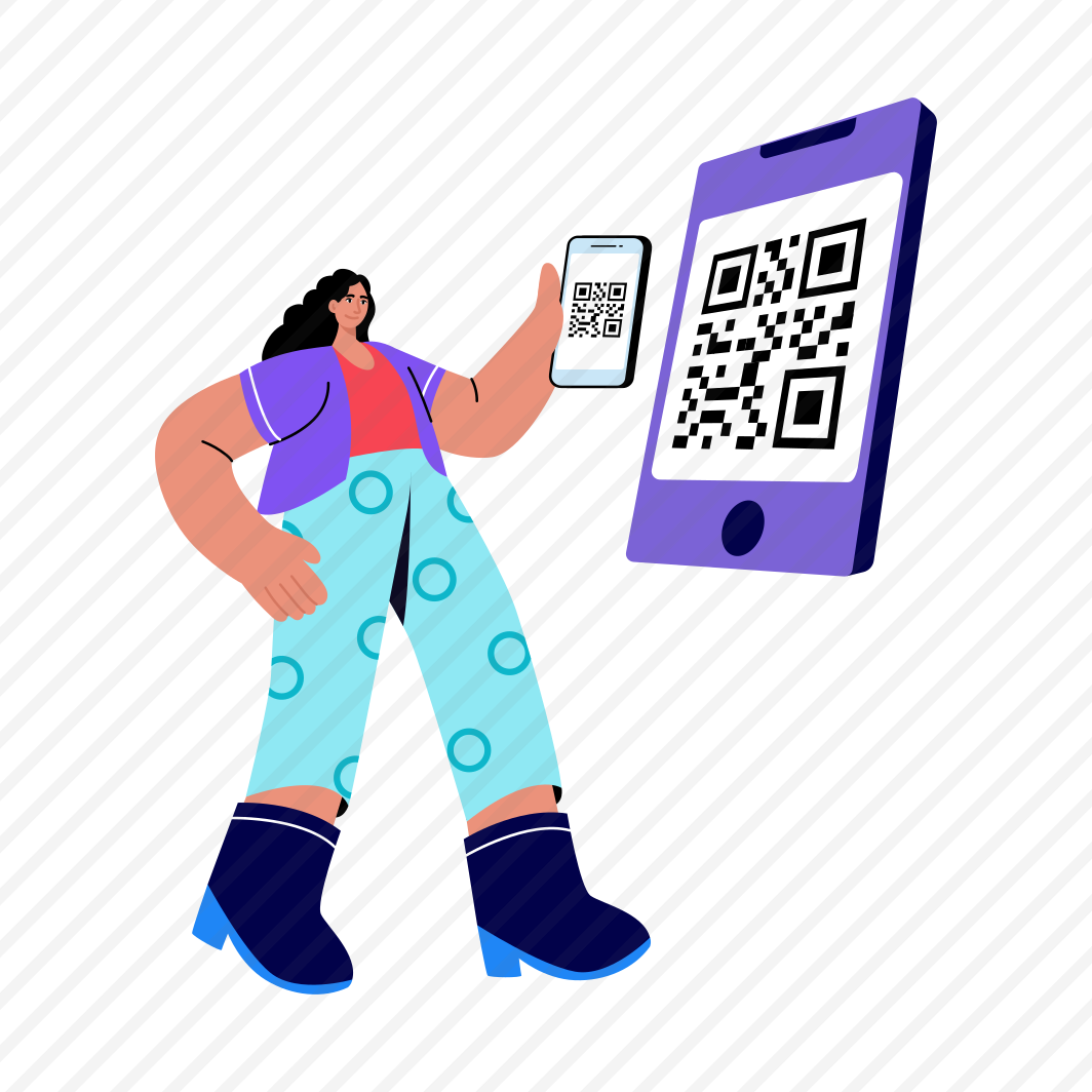 Scanning, Qr, Access, Mobile, Device preview