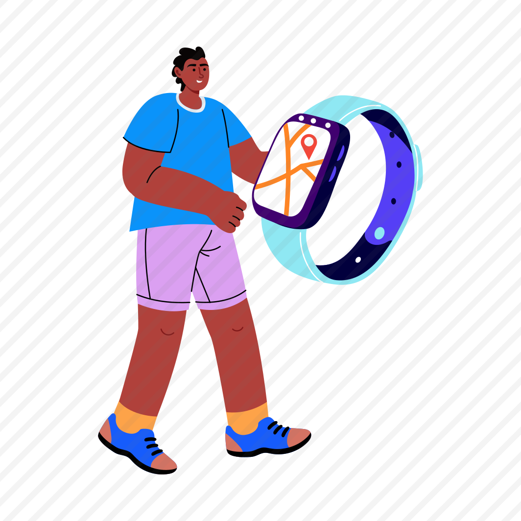 Smartwatch, Device, Wearable, Map, Navigation preview