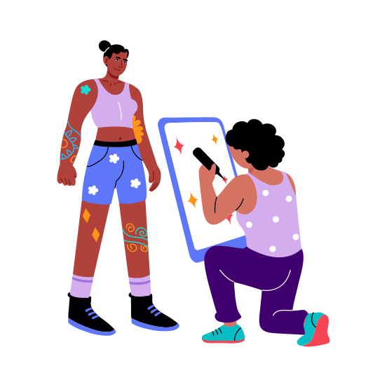 Tattoo Art, Drawing, Designing, Artistic, Body Art illustration