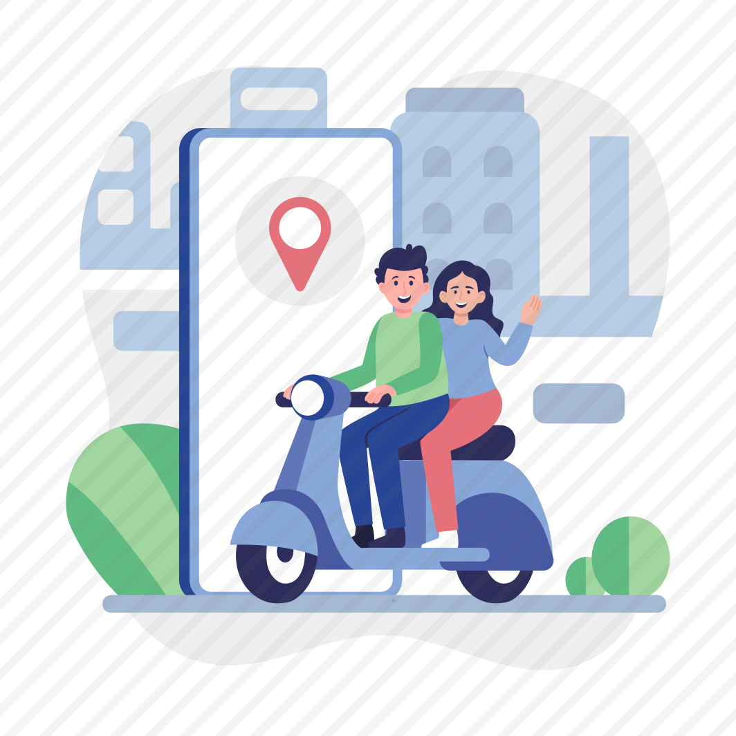 Bike Ride, Scooty, Travelling, Friends, Transport preview