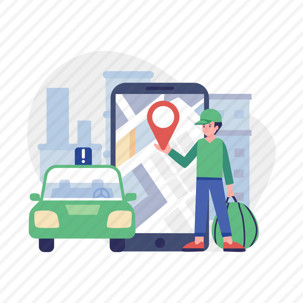 Booking Ride, Cab, Transport, Taxi, Online Booking preview