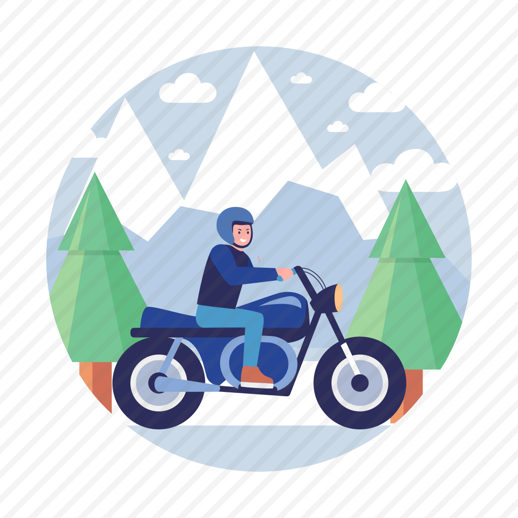 Motorbike, Motorcycle, Biker, Traveller, Transport preview