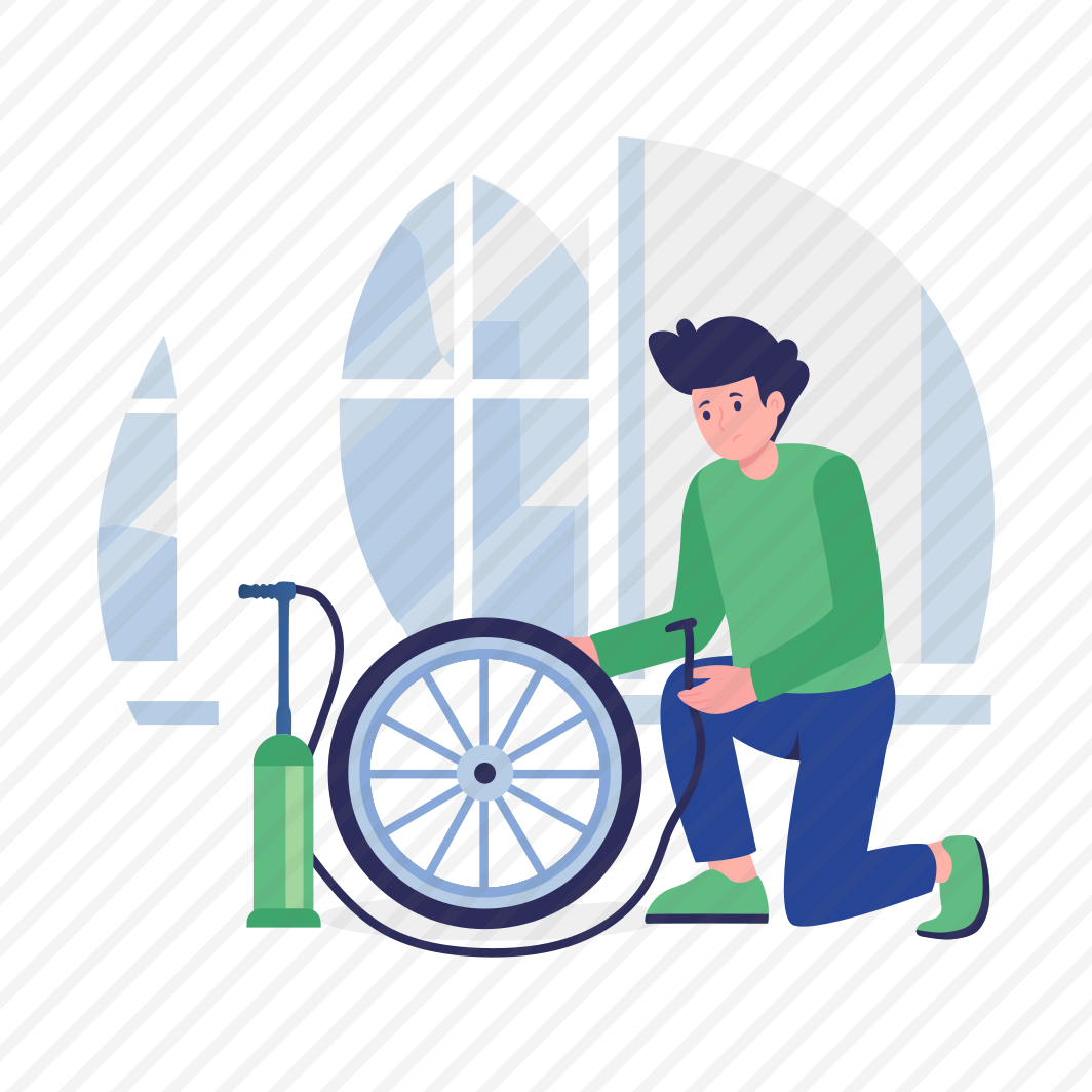 Tire Pump, Inflation, Maintenance, Wheel, Air Filling preview