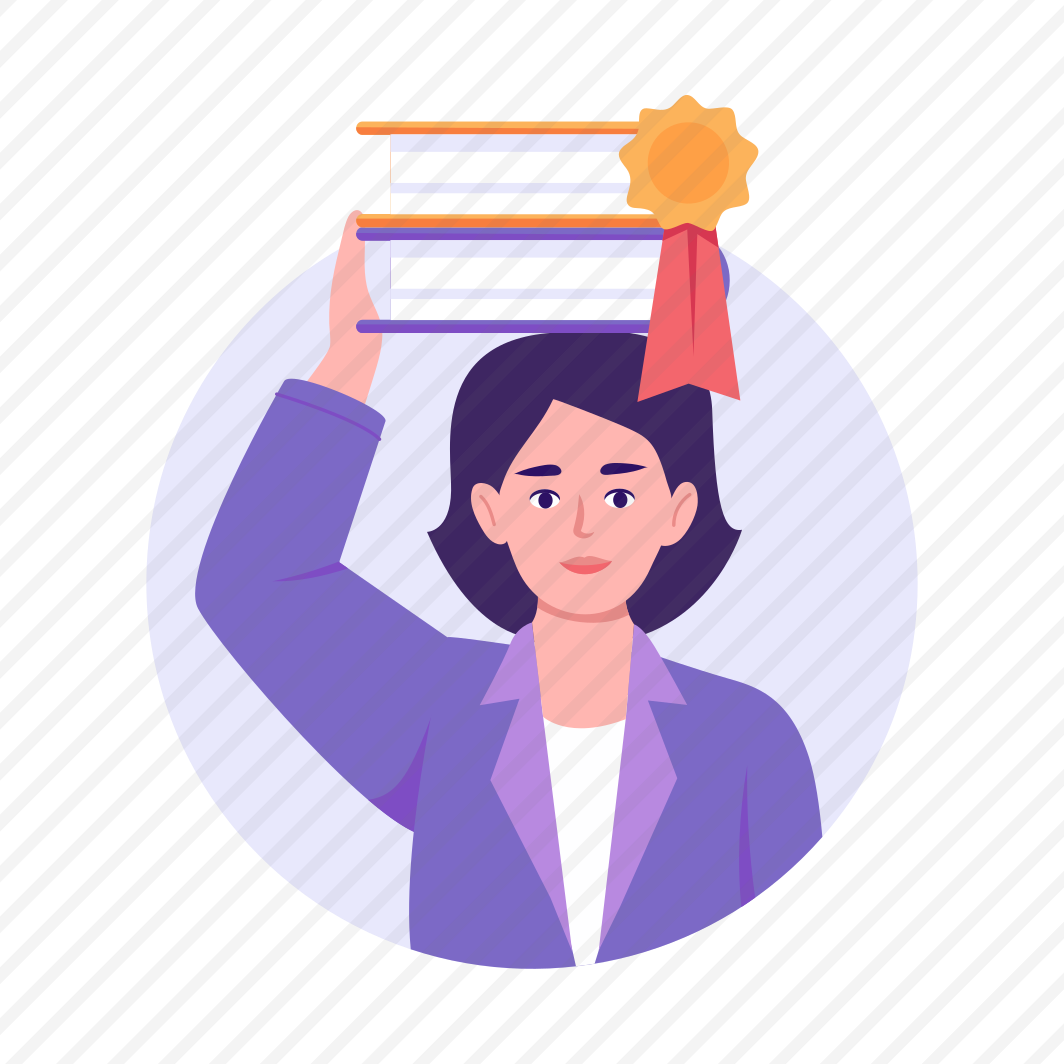 Academic Award, Achievement, Reward, Success, Badge preview