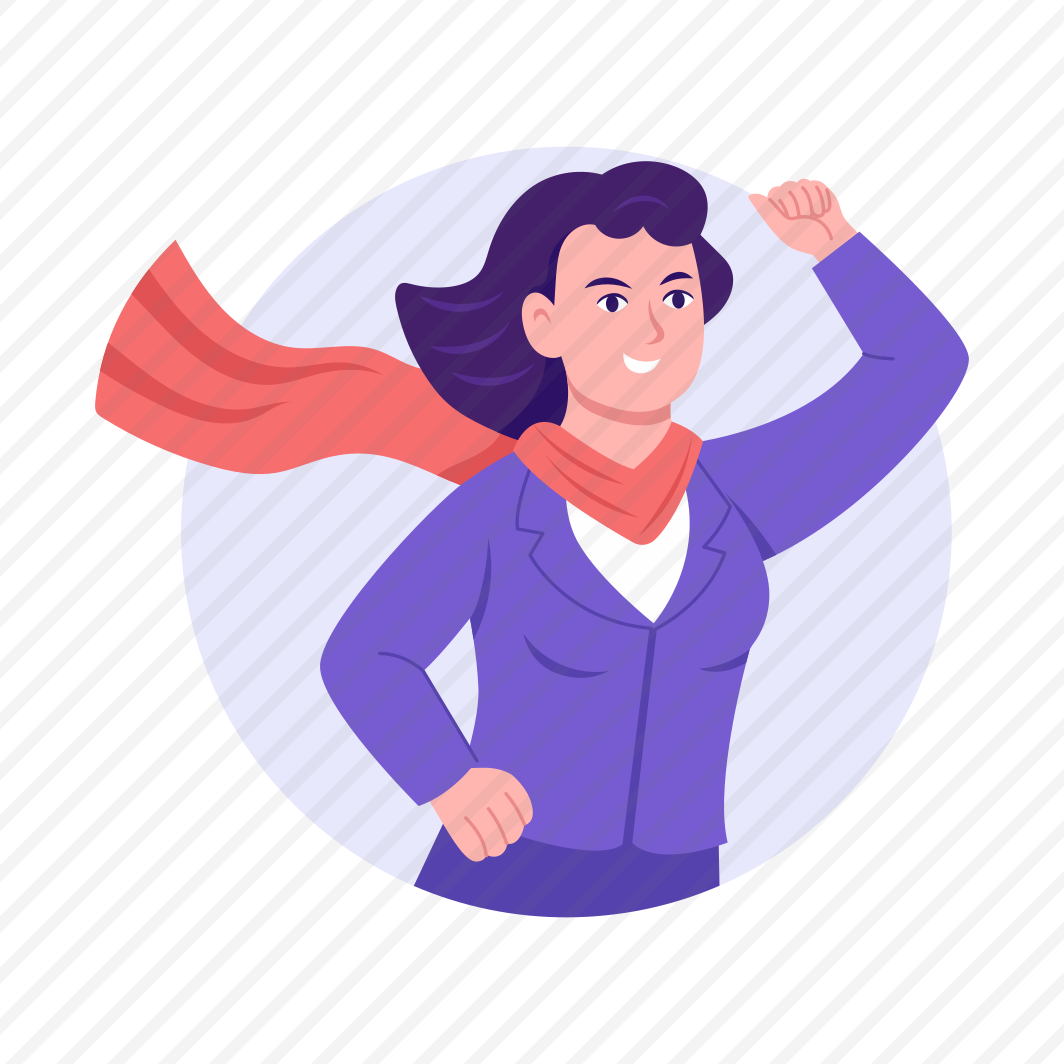 Determined Woman, Strong, Empowered, Brave, Confident preview