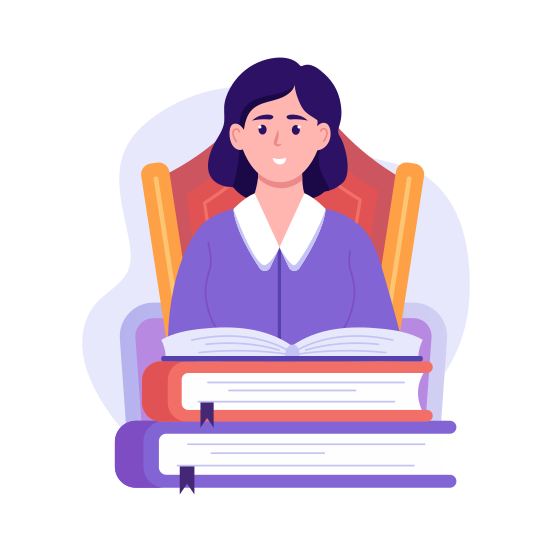 Female Lawyer, Justice, Attorney, Advocate, Professional illustration