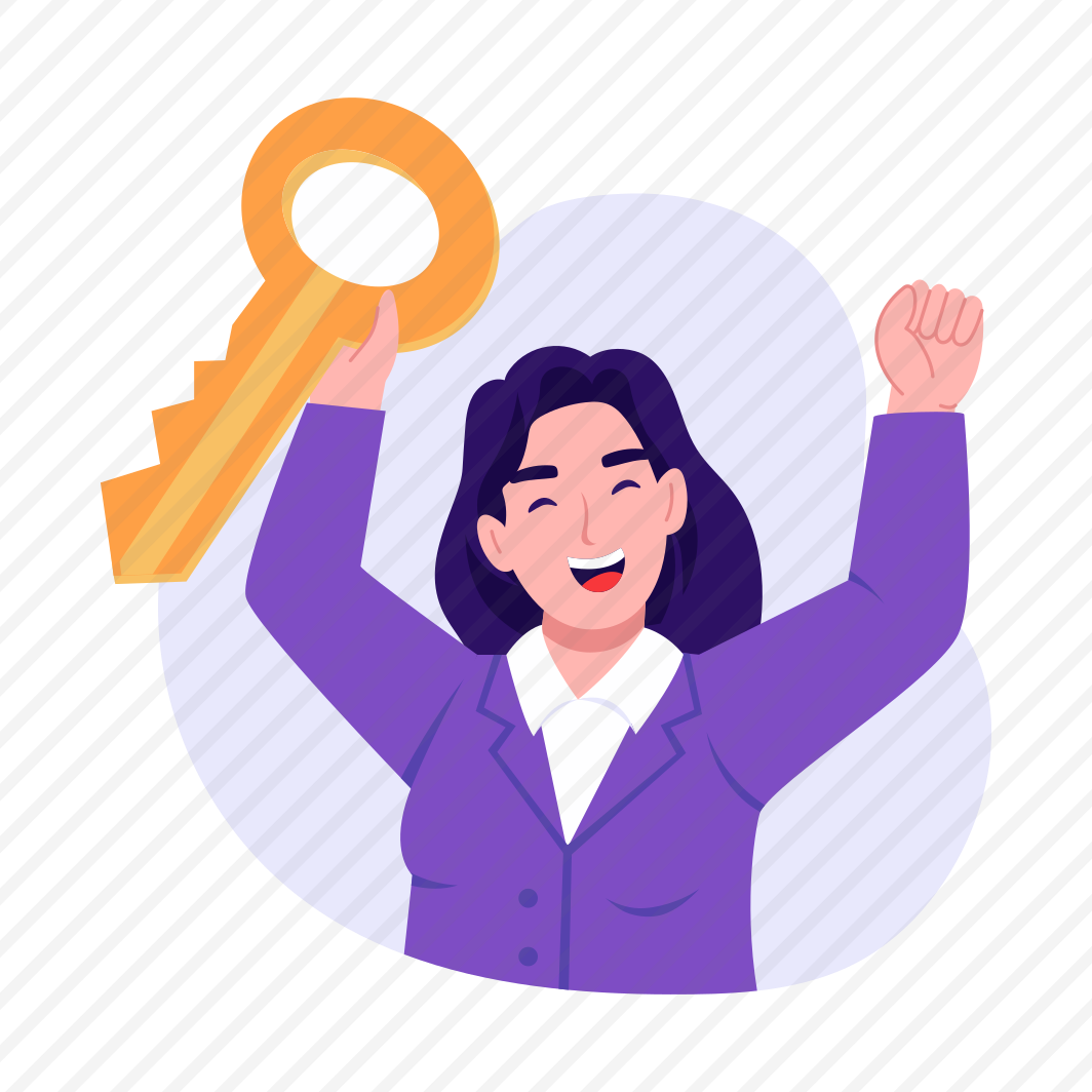 Holding Key, Achievement, Success, Opportunity, Access preview