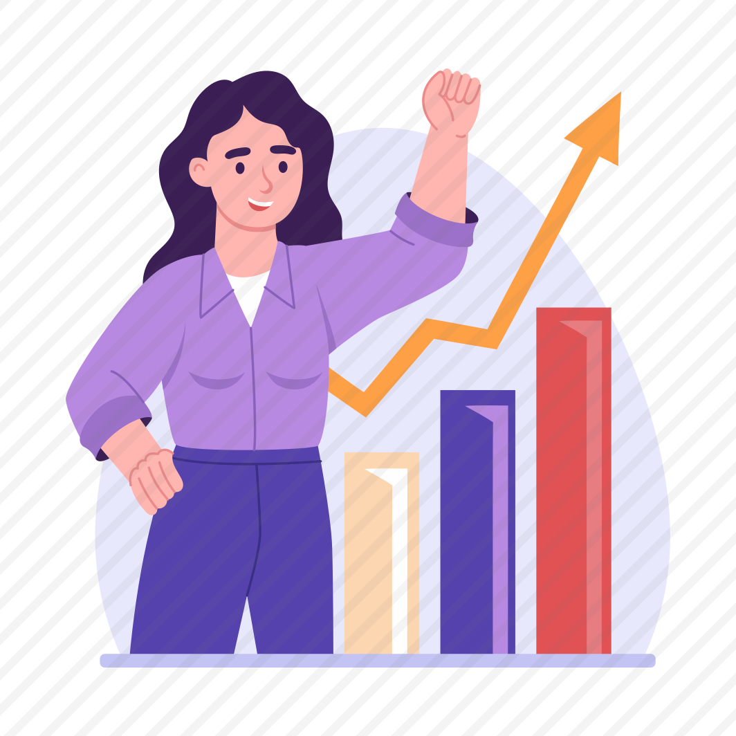 Progress, Growth, Achievement, Success, Graph preview