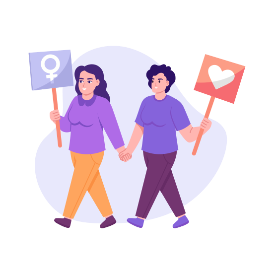 Protest, Demonstration, Activist, Justice, Freedom, illustration