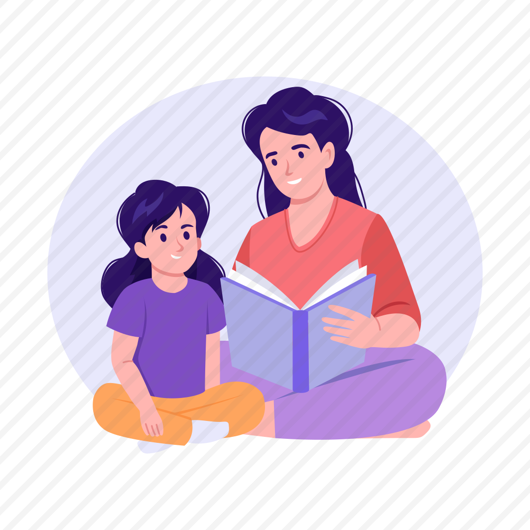 Reading Book, Story, Motherhood, Learning, Hobby preview