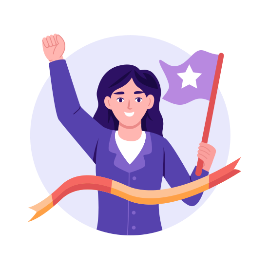 Winner, Victory, Success, Achievement, Championship illustration