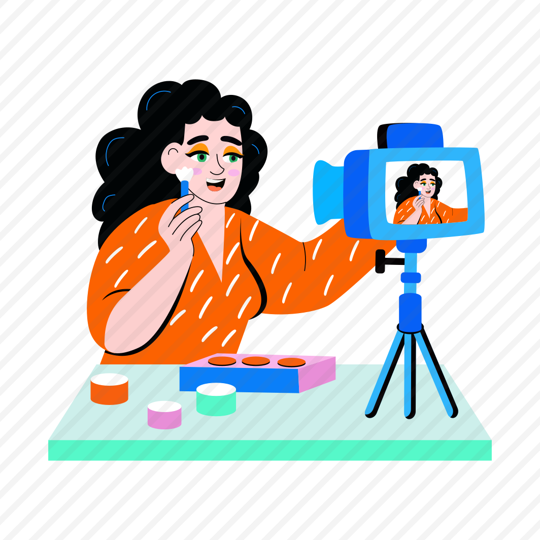 Makeup Tutorial, Vlogging, Shooting, Video, Recording preview