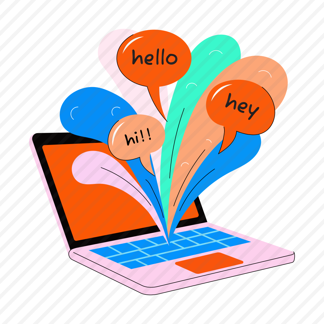 New Message, Notifications, Chat, Interaction, Alerts preview