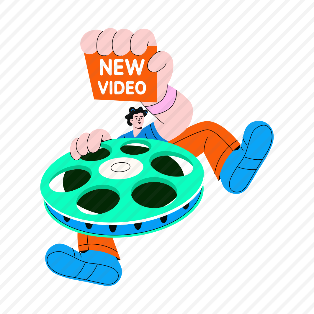 New Video, Media, Content, Uploading, Footage preview