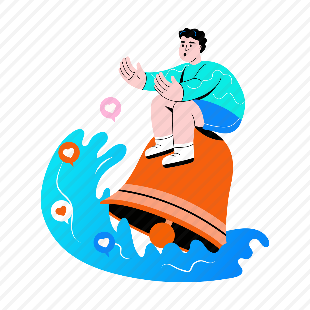 Notification Bell, Alert, Reminder, Updates, Attention preview