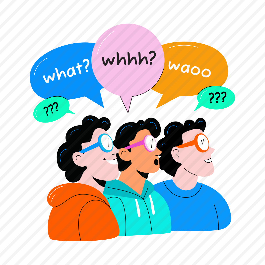 Reactions, Surprised, Wondering, Expressions, Emotions preview