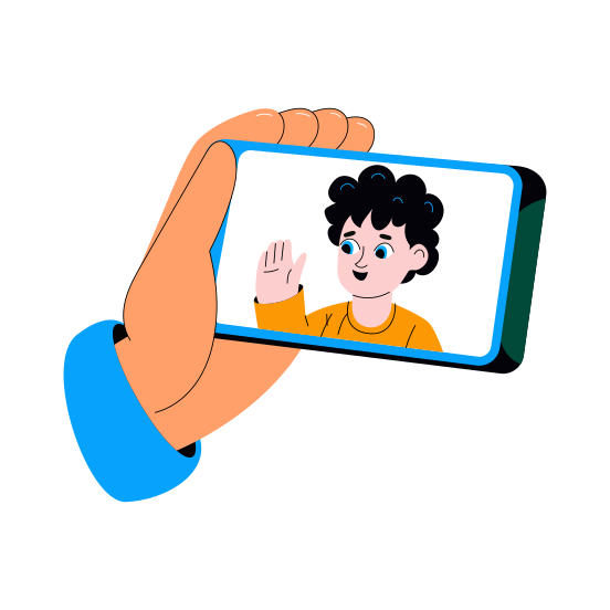 Video, Content, Watching, Streaming, Media illustration