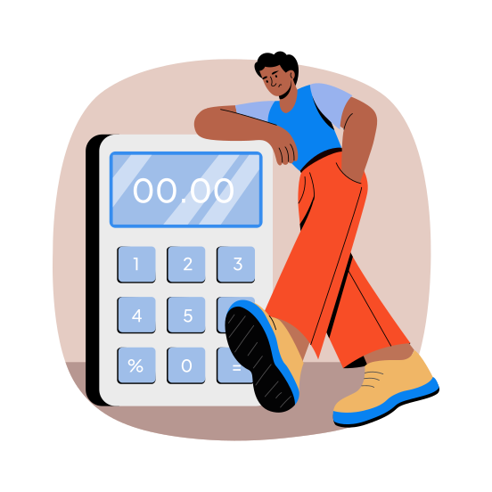 Accountant, Professional, Analytics, Expert, Auditor illustration