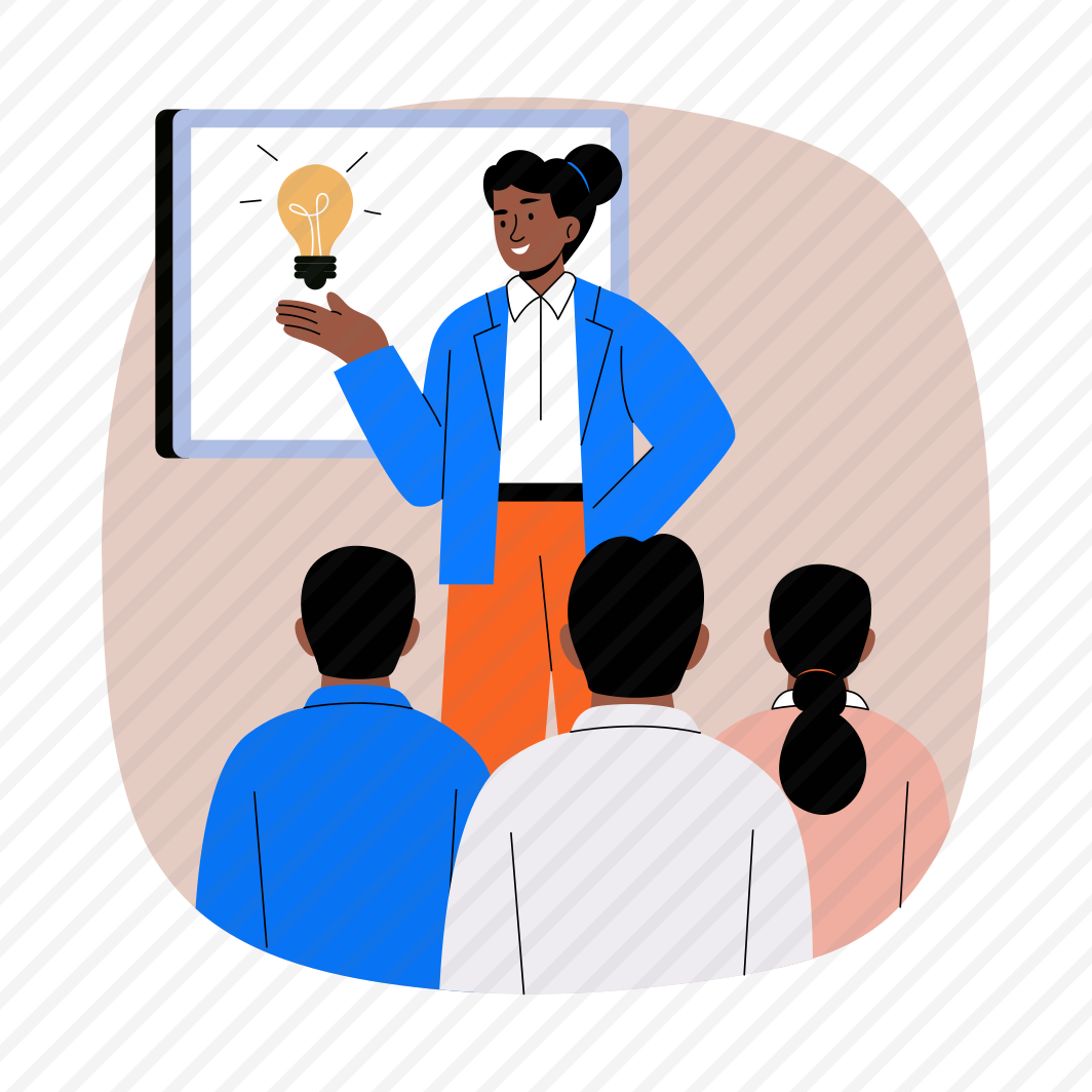 Discuss Idea, Brainstorming, Presentation, Meeting, Conference preview