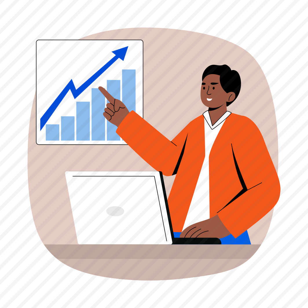 Growth Analysis, Chart, Presentation, Graph, Strategy preview