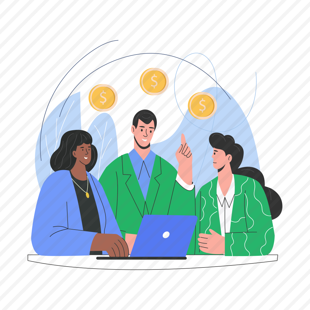 Financial Discussion, Conversation, Meeting, Planning, Strategy preview