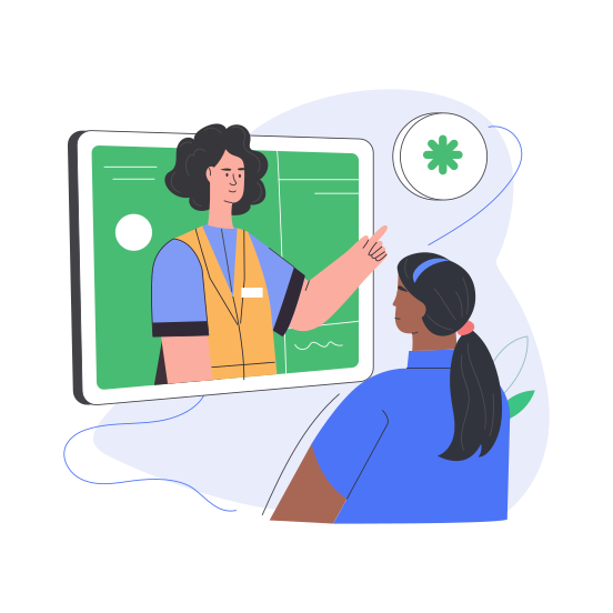 Health Insurance, Consultation, Doctor, Patient, Discussion illustration