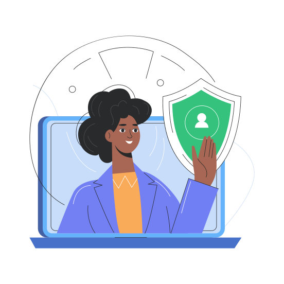 Insurance Agent, Advisor, Consultant, Assistance, Expert illustration