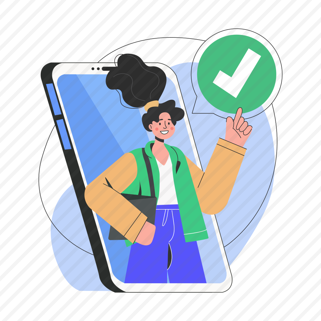 Mobile Notification, Alert, Verified, Message, Secure preview