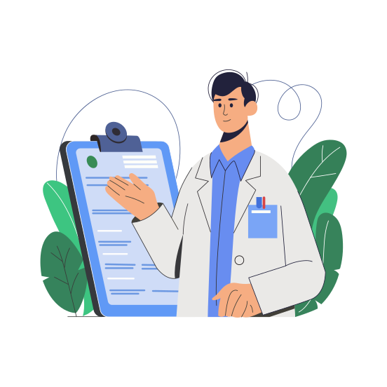 Treatment Cost, Doctor, Medical, Healthcare, Insurance illustration