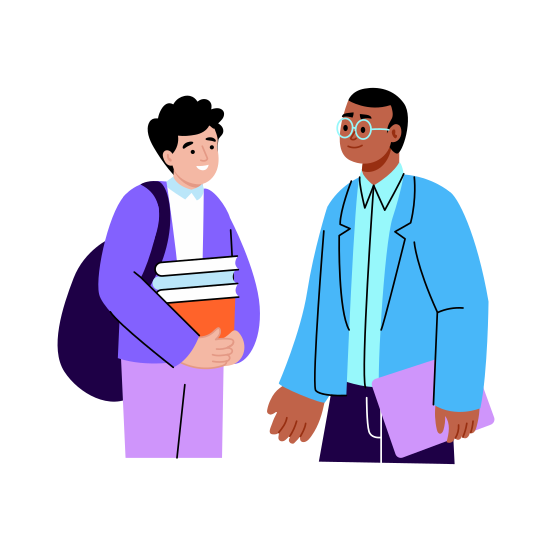 Chatting, Talking, Conversation, Communication, Discussion illustration