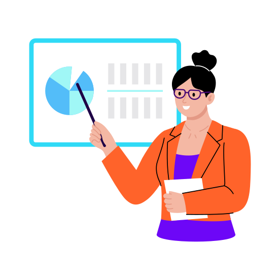 Lecture, Presentation, Teaching, Educational, Mentor illustration