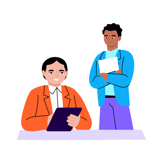 Reading Course, Academic, Learning, Study, Teacher illustration