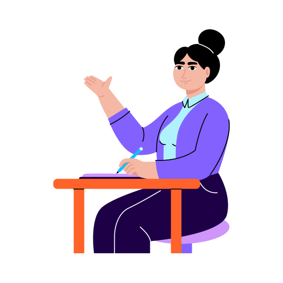 Student Exam, Test, Assessment, Education, Academic illustration