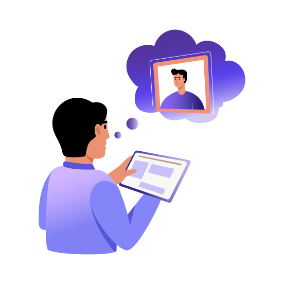 Student Dreaming, Inspiration, Guidance, Mentorship, Envision illustration