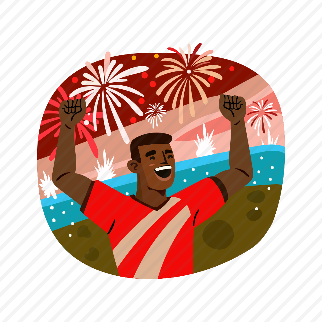 Celebratory, Winning, Joyful, Excitement, Cheering preview