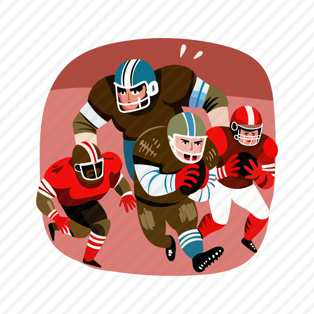 Football Game, Match, Sport, Gridiron, Players, preview
