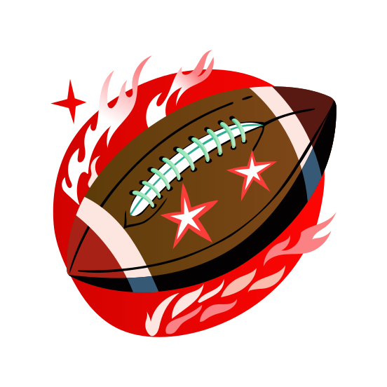 Gridiron Ball, Football, Sport, Game, Touchdown illustration