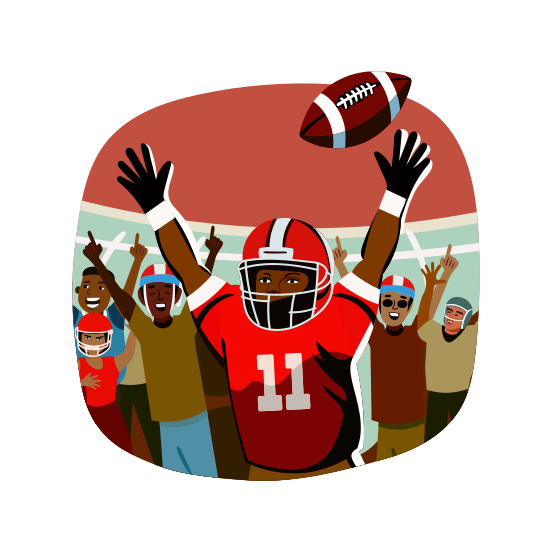 Jumbotron, Audience, Display, View, Stadium illustration