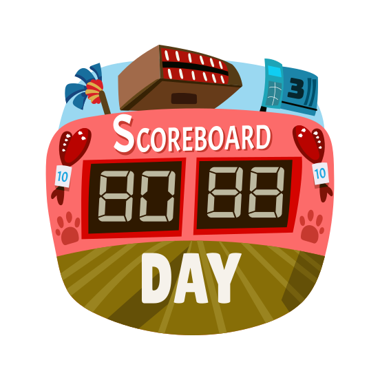 Scoreboard, Display, Counter, Match, Board illustration