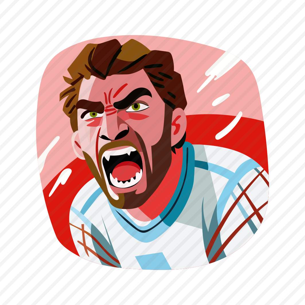 Screaming, Shouting, Aggressive, Yelling, Athlete preview