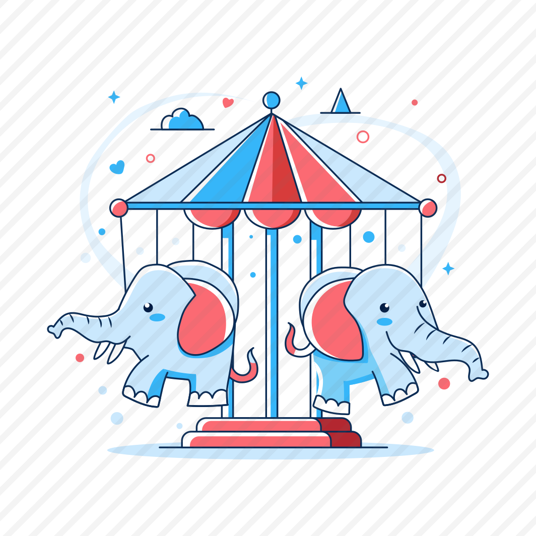 Carousel, Amusement, Circus, Carnival, Entertainment preview