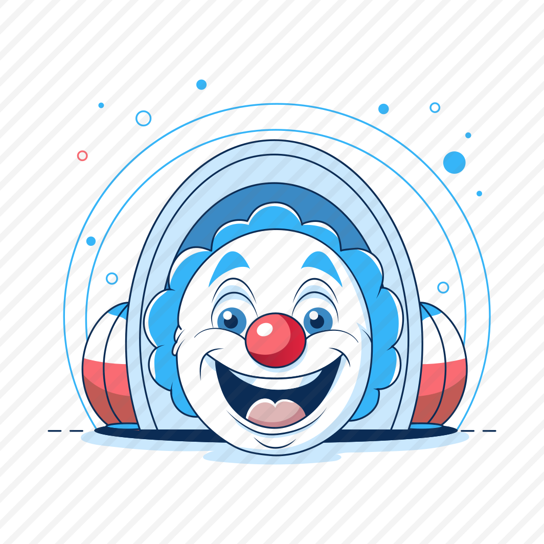 Clown Music, Listening, Headphones, Headset, Happy preview