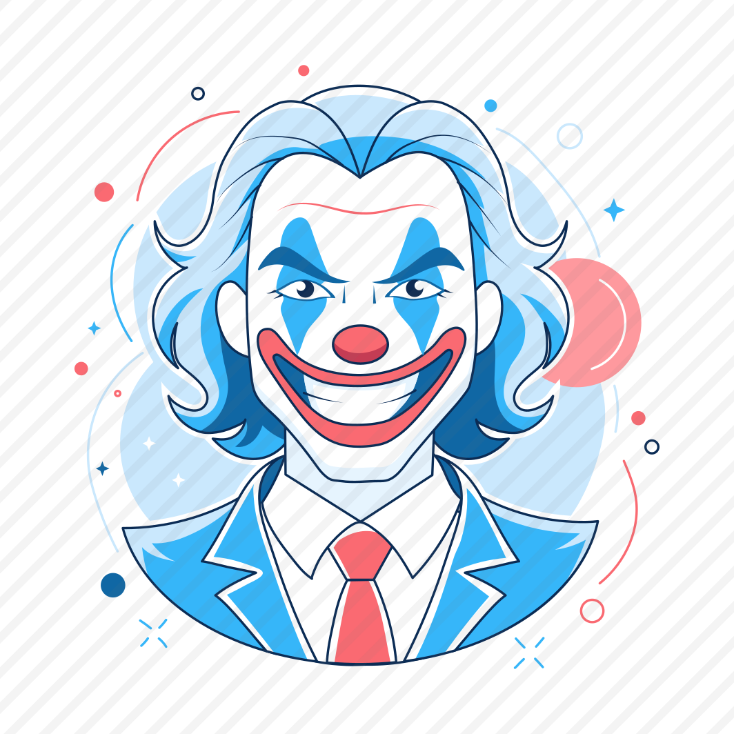 Joker Smile, Happy, Laugh, Grin, Character preview