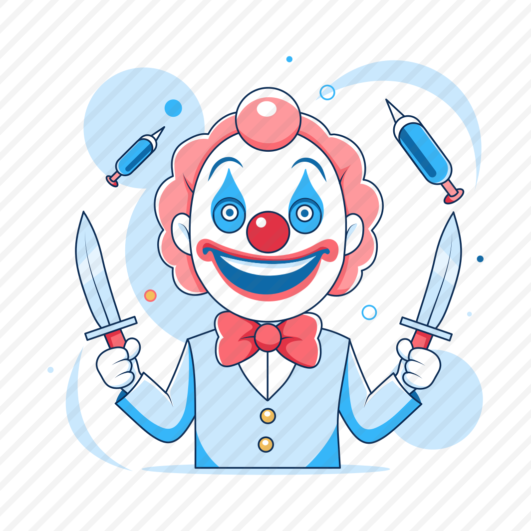 Juggling Knives, Performer, Circus Trick, Clown, Character preview