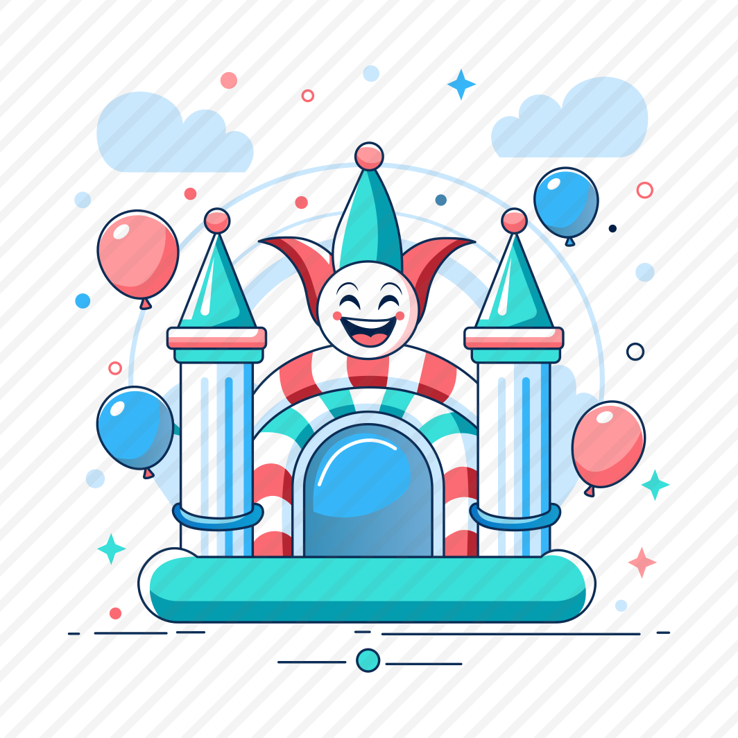 Jumping Castle, Jester, Bouncing, Entertainment, Fun preview