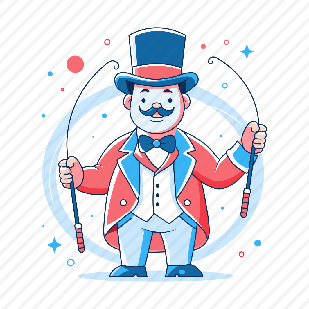 Ringmaster, Circus Host, Performer, Character, Cartoon preview