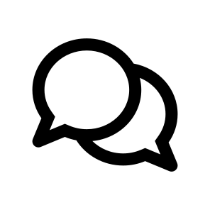 Chat Bubble Bubbles Message Icon icon